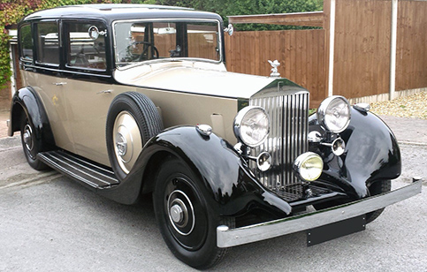 Coming soon  Exclusive and taking bookings for next year in Bedford  Milton Keynes and surrounding areas only! Stunning 1937 Vintage Rolls Royce 20-30 in Black over Champagne