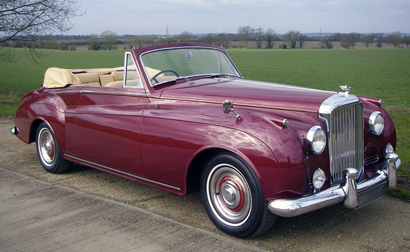 1951 Silver Blue Bentley MKVI