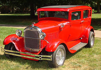 1929 Ford Model A 4dr Sedan HOT ROD