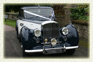 1951 MK Bentley VI in Black over Ivory