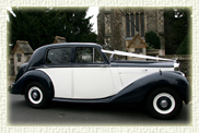 1951 MK Bentley VI in Black over Ivory