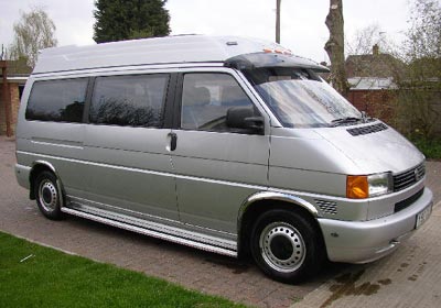 Luxury Silver VW Caravelle