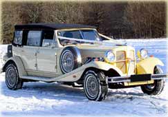WHITE GOLD WEDDING VEHICLE HIRE - CLICK HERE