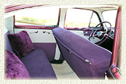 1953 Cheverolet Belair in Metallic Plum with Ivory Roof