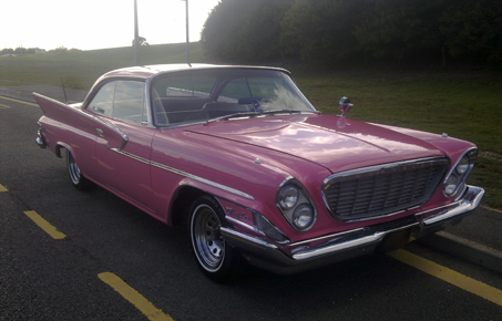1961 Chrysler Windsor in Pink