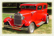 1929 Ford Model A 4dr Sedan HOT ROD