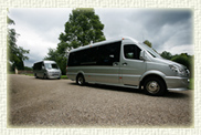 12 and 16 passenger Luxury Mini coaches in Silver