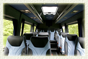 12 and 16 passenger Luxury Mini coaches in Silver